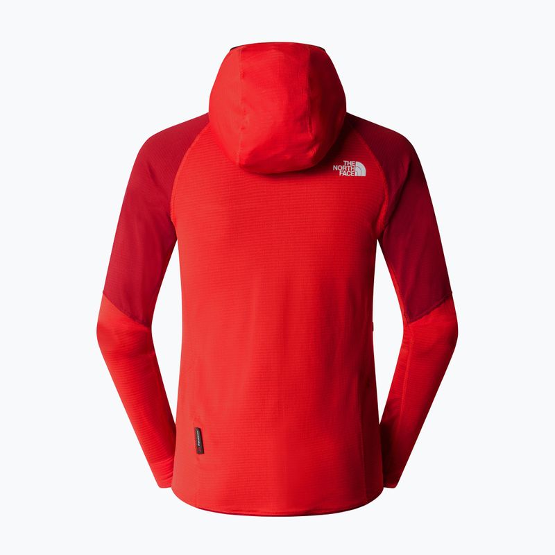 Pánska mikina The North Face Bolt Polartec Hoodie high risk red/garnet red 6