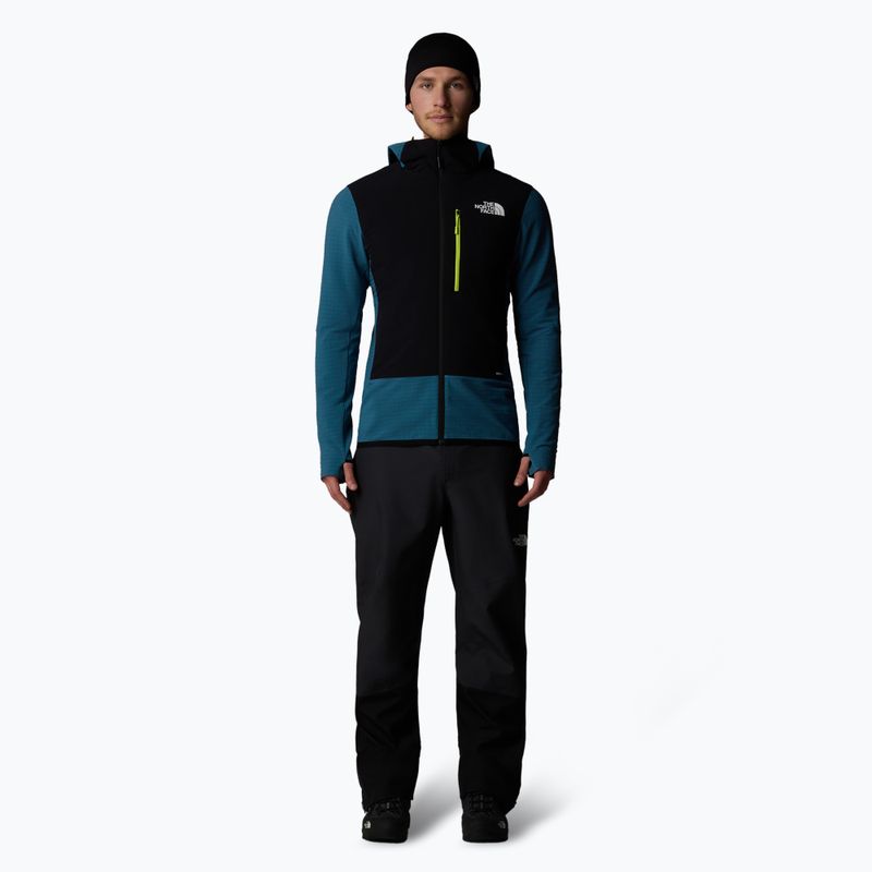 Pánska bunda The North Face Elixir Hybrid Ventrix Midlayer mallard blue / black 2