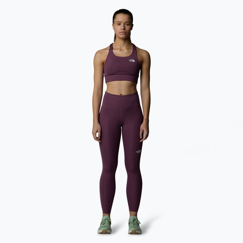 Dámske bežecké legíny The North Face Flex 25In Tight midnight mauve 2