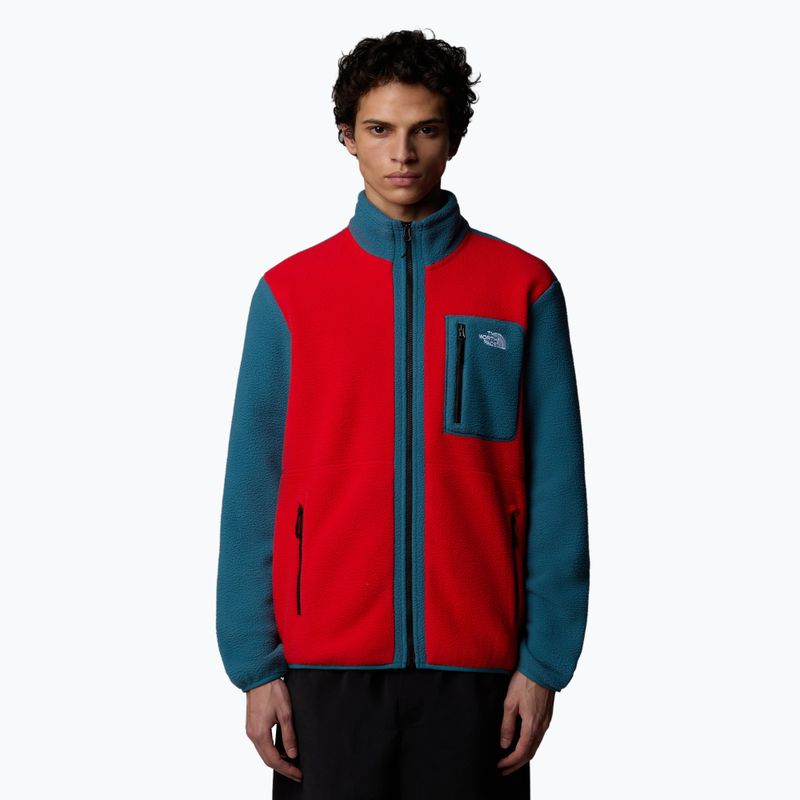 Pánska mikina The North Face Yumiori Full Zip high risk red/ mallard blue