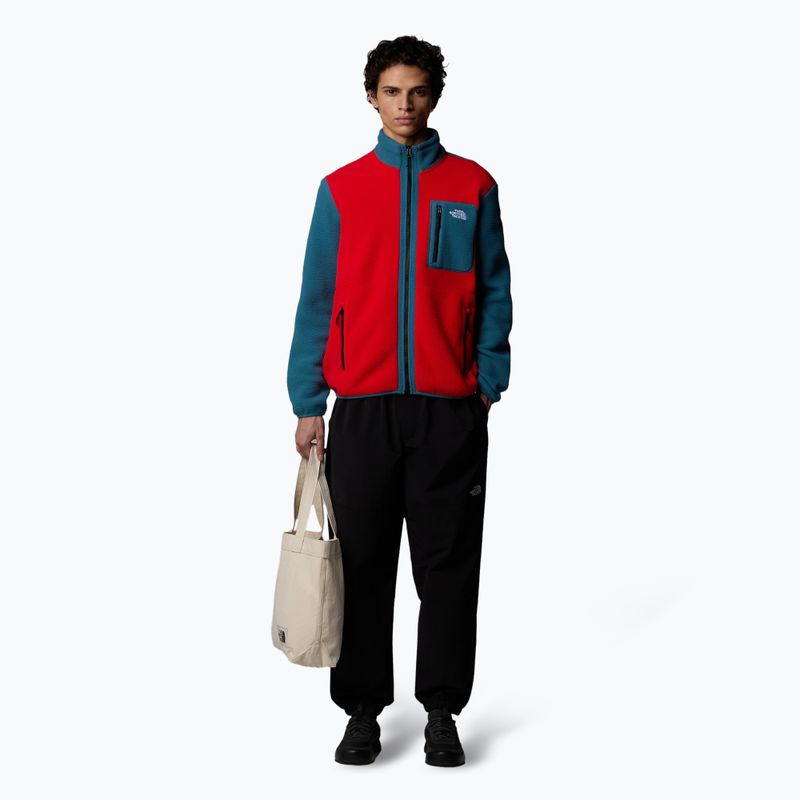 Pánska mikina The North Face Yumiori Full Zip high risk red/ mallard blue 2