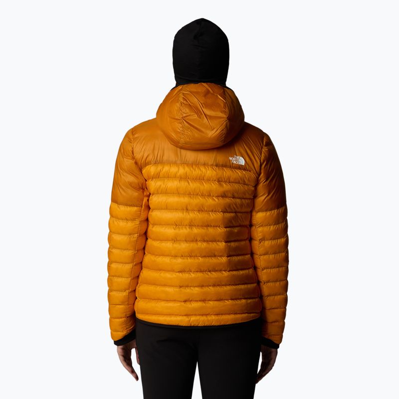 Dámska páperová bunda The North Face Terra Peak Hoodie apricot glaze / iron citrus 3