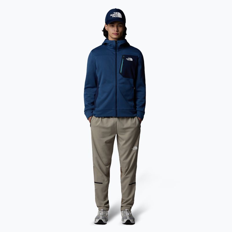 Pánska mikina The North Face Mountain Athletics Full Zip Fleece shady blue/ summit navy 2