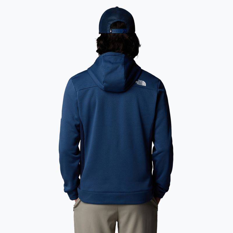 Pánska mikina The North Face Mountain Athletics Full Zip Fleece shady blue/ summit navy 3