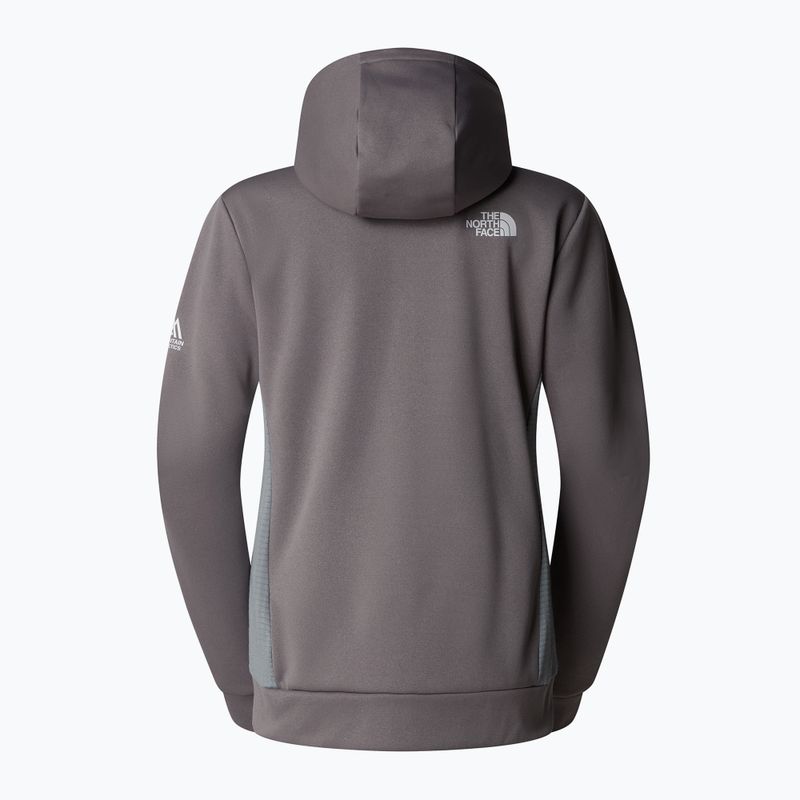 Dámska mikina The North Face Mountain Athletics FZ Fleece smoked pearl/ monument grey 6