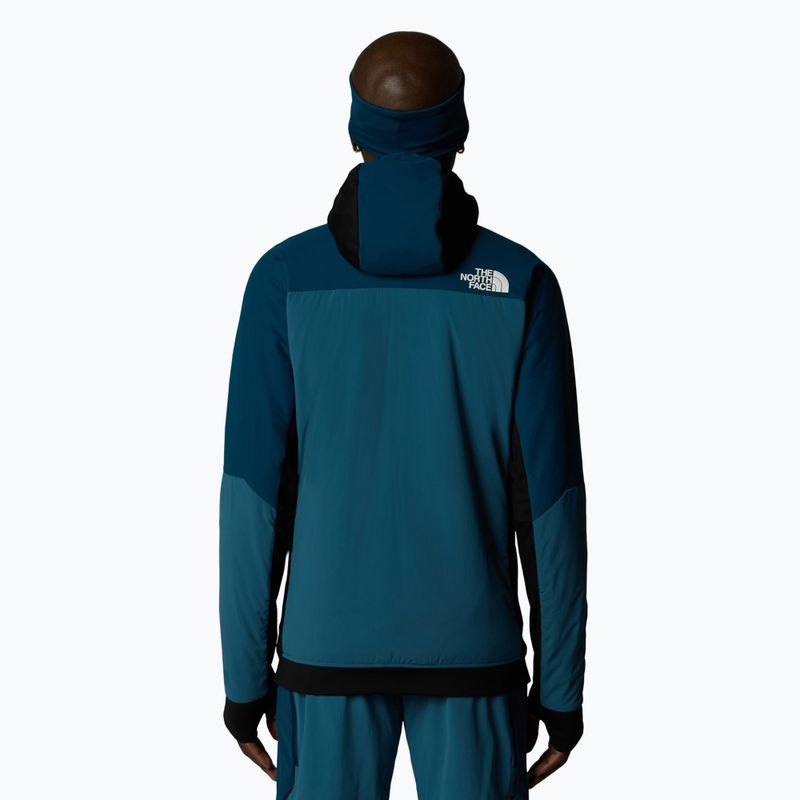 Pánska hybridná bunda The North Face Binntal Hybrid Ventrix Hoodie mallard blue/midnight 3
