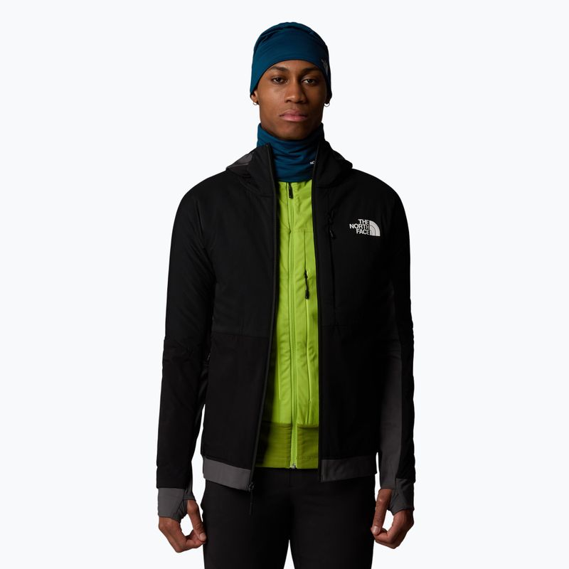 Pánska hybridná bunda The North Face Binntal Hybrid Ventrix Hoodie black/black/ant 4