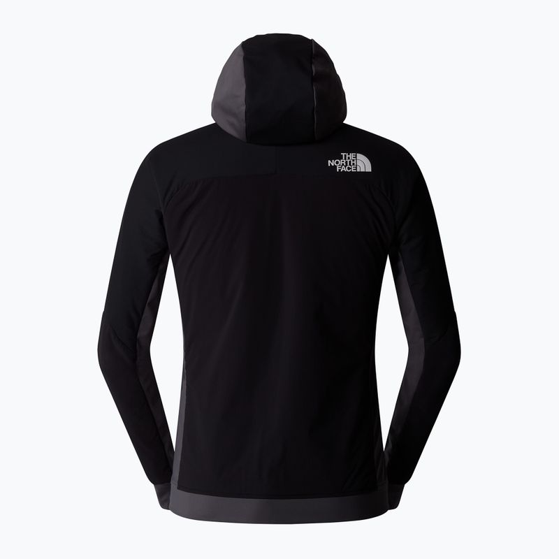 Pánska hybridná bunda The North Face Binntal Hybrid Ventrix Hoodie black/black/ant 6