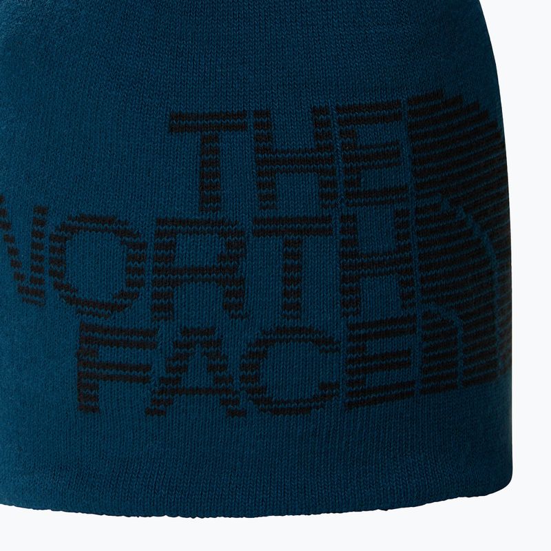 Pánska zimná čiapka The North Face Reversible Highline midnight petrol/black 3