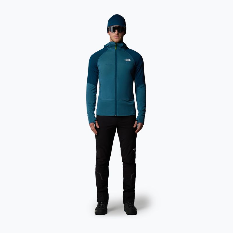 Pánska mikina The North Face Bolt Polartec mallard blue/midnight petrol 2