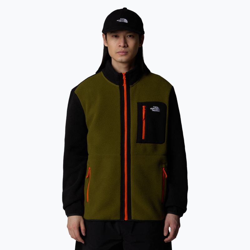 Pánska mikina The North Face Yumiori Full Zip forest olive/ black