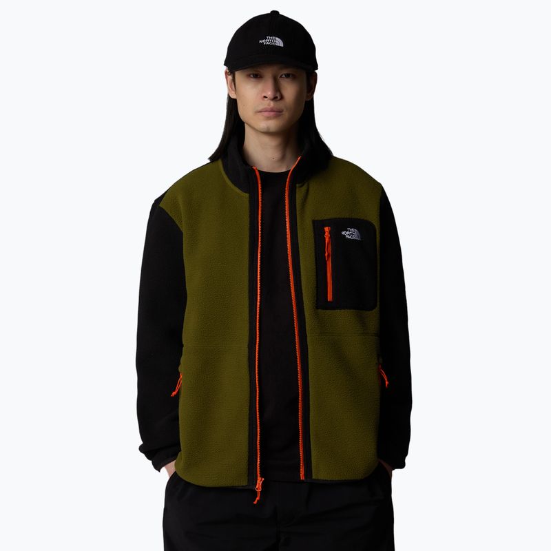 Pánska mikina The North Face Yumiori Full Zip forest olive/ black 4