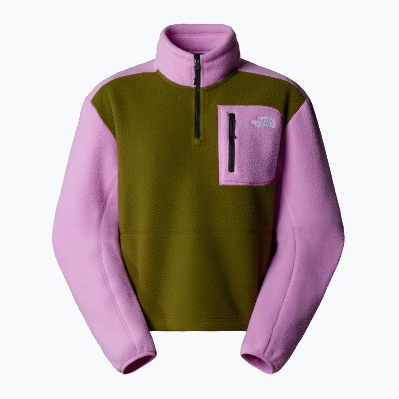 Dámska mikina The North Face Yumiori 1/4 Zip forest olive/ dragonfruit 4