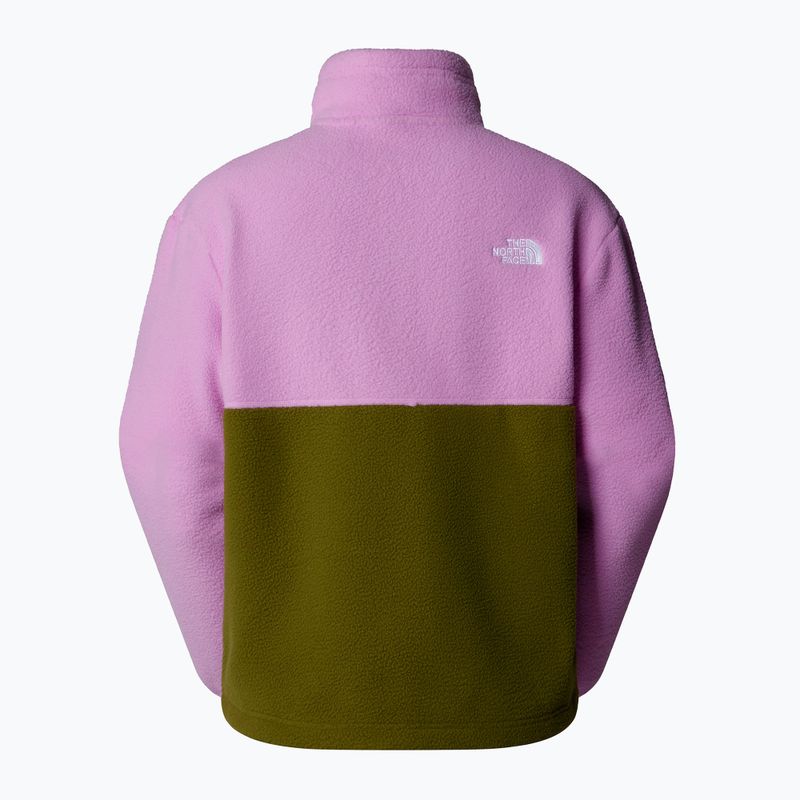 Dámska mikina The North Face Yumiori 1/4 Zip forest olive/ dragonfruit 5