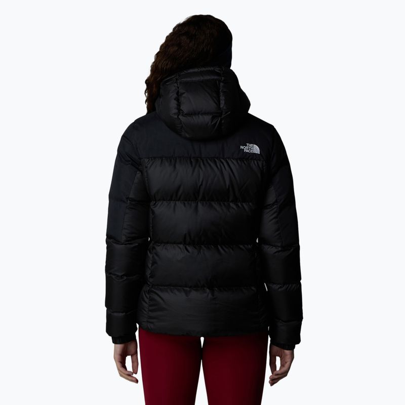 Dámska páperová bunda The North Face Diablo Down 2.0 Hoodie black heather/blk 3