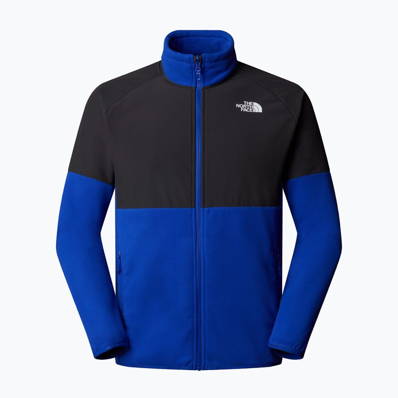 Pánska mikina The North Face Glacier Heavyweight Full Zip modrá/asfaltovo šedá 5