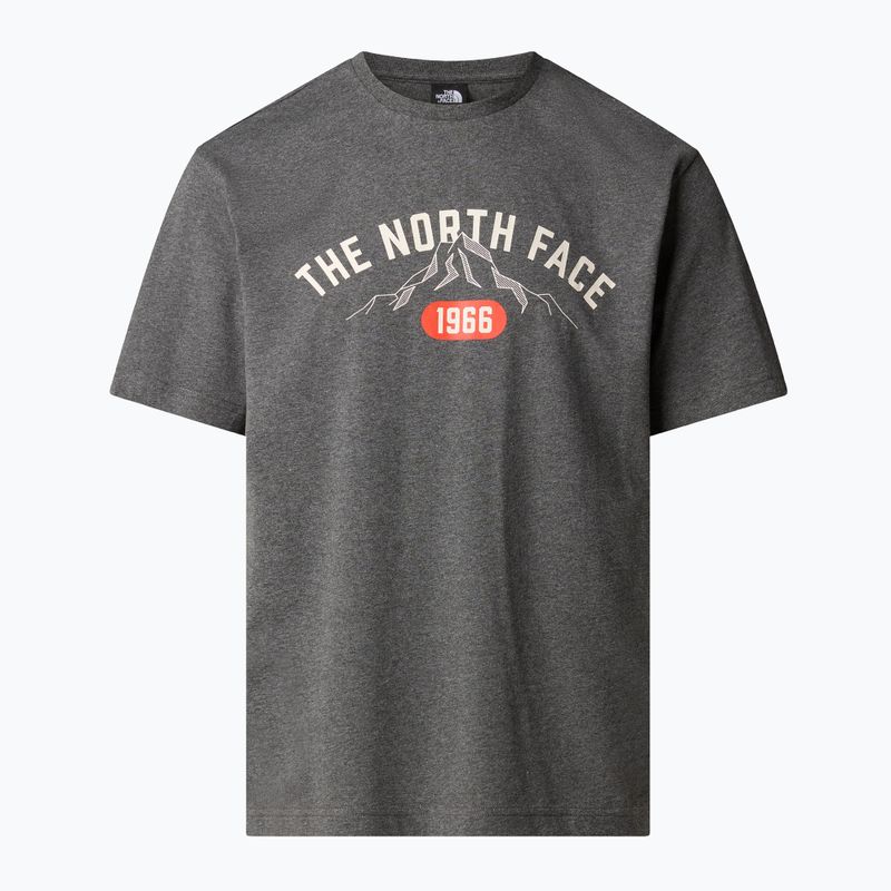 Pánske tričko The North Face Varsity Graphic medium grey heather 4