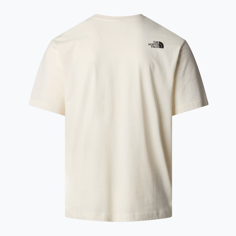 Pánske tričko The North Face Varsity Graphic white dune 5