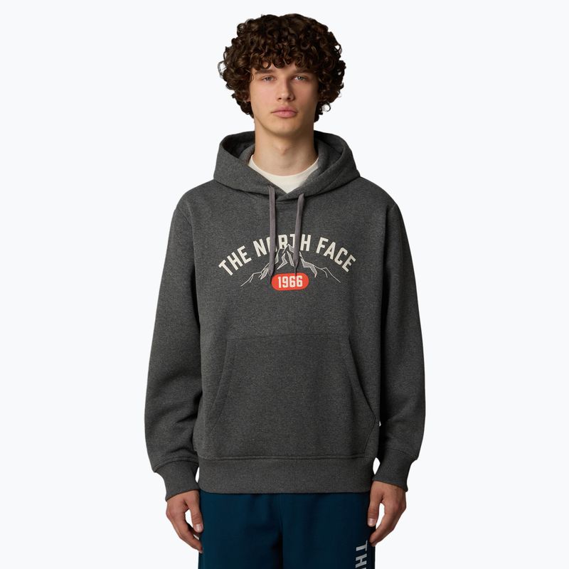 Pánske tričko The North Face Varsity Graphic medium grey heather