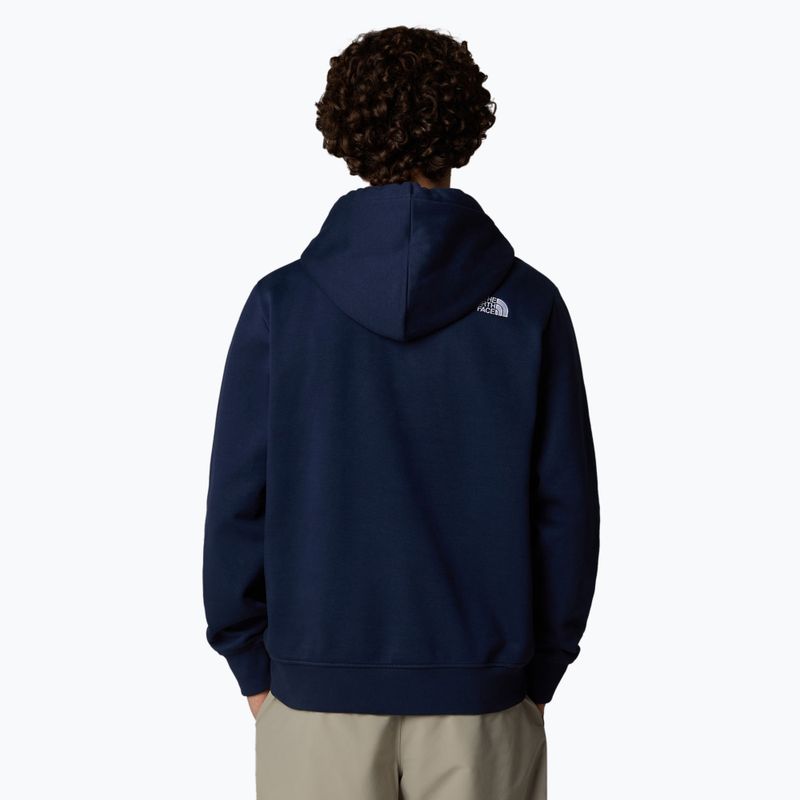 Pánska mikina The North Face Drew Peak Pullover Hoodie summit navy 3