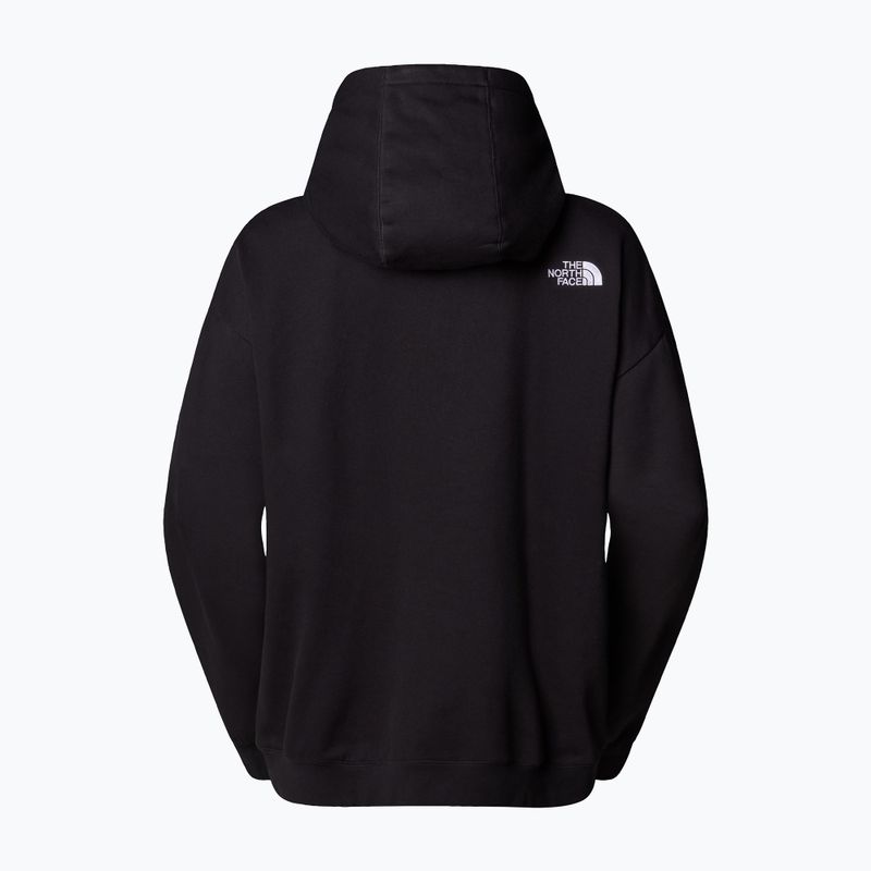 Dámska mikina The North Face Essential Oversize Hoodie tnf black 5