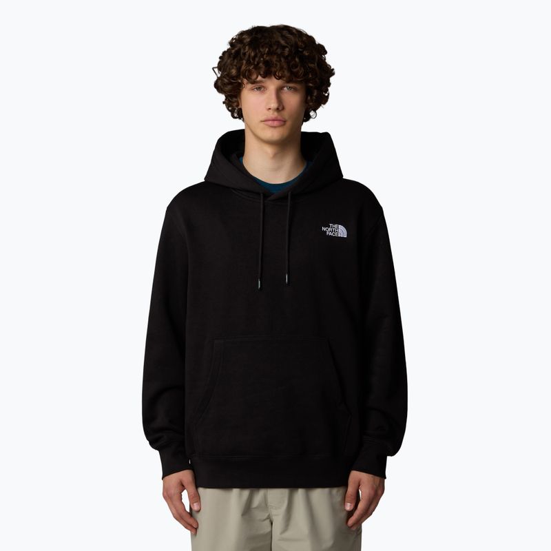Pánska mikina The North Face Essential Relaxed Hoodie black