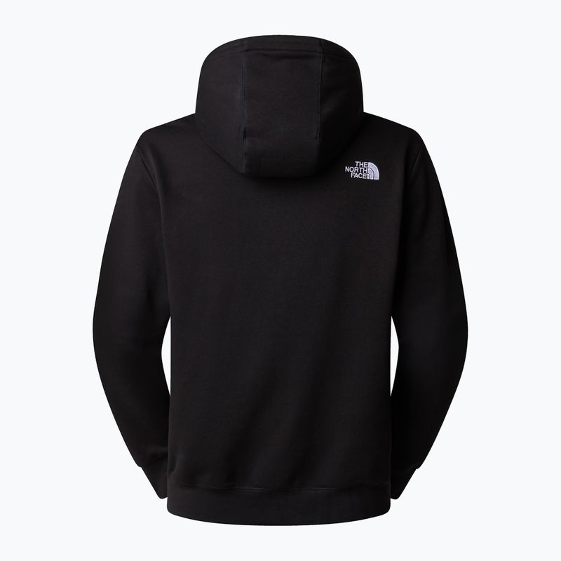 Pánska mikina The North Face Essential Relaxed Hoodie black 5