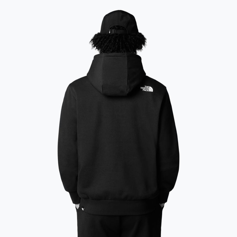 Pánska mikina The North Face Fine Hoodie black 3
