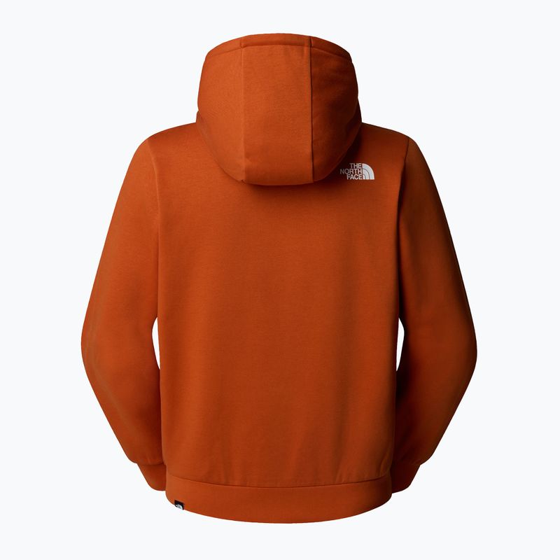 Pánska mikina The North Face Easy Hoodie earthen copper 2