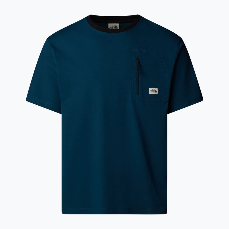 Pánske tričko The North Face Heritage Pocket Tee midnight petrol 4