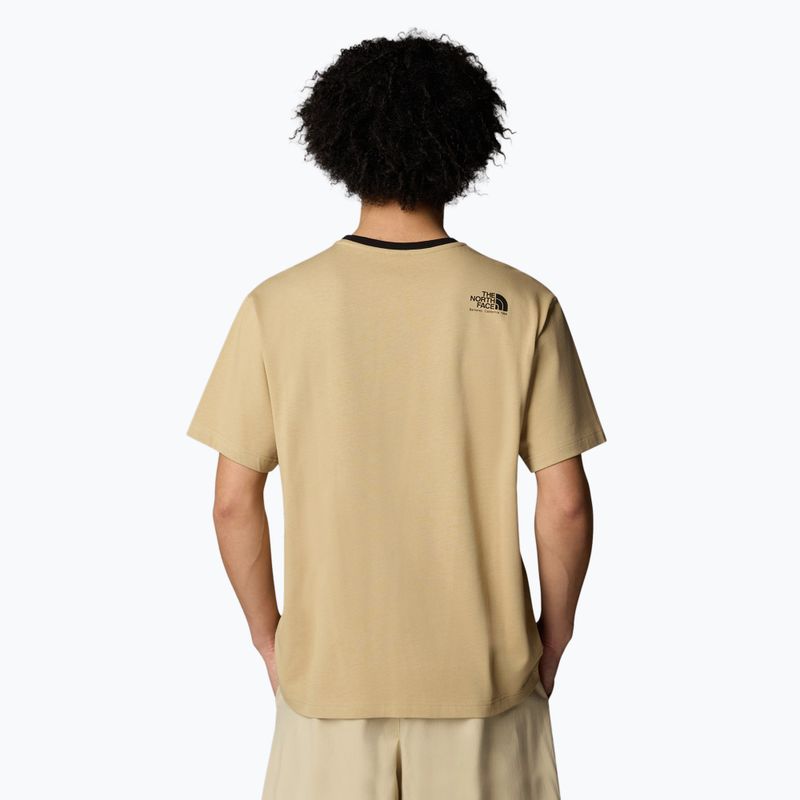 Pánske tričko The North Face Heritage Pocket Tee khaki stone 3