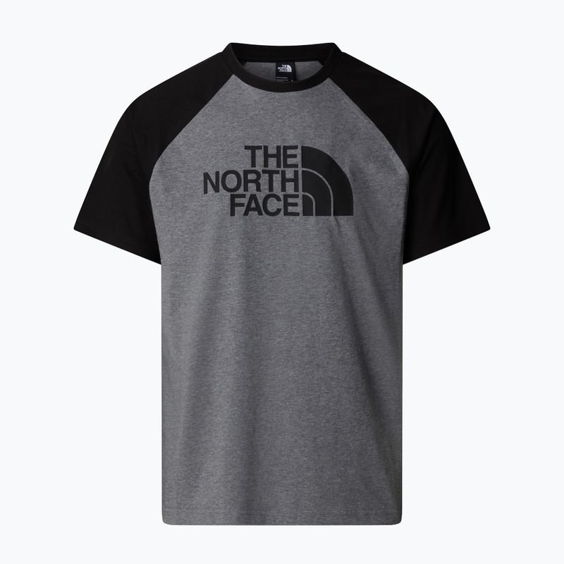 Pánske tričko The North Face Raglan Easy medium grey heather