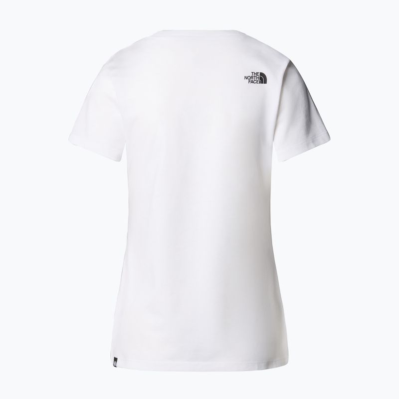 Dámske tričko The North Face Easy white 5