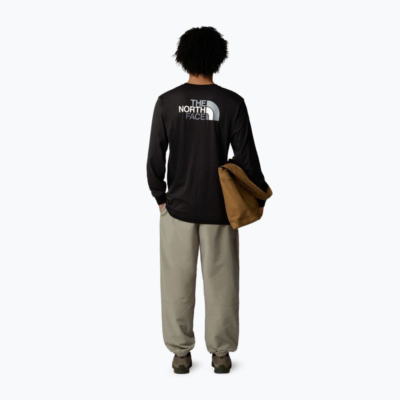 Pánske tričko Longsleeve The North Face Easy Tee tnf black 2