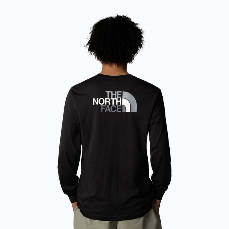 Pánske tričko Longsleeve The North Face Easy Tee tnf black 3