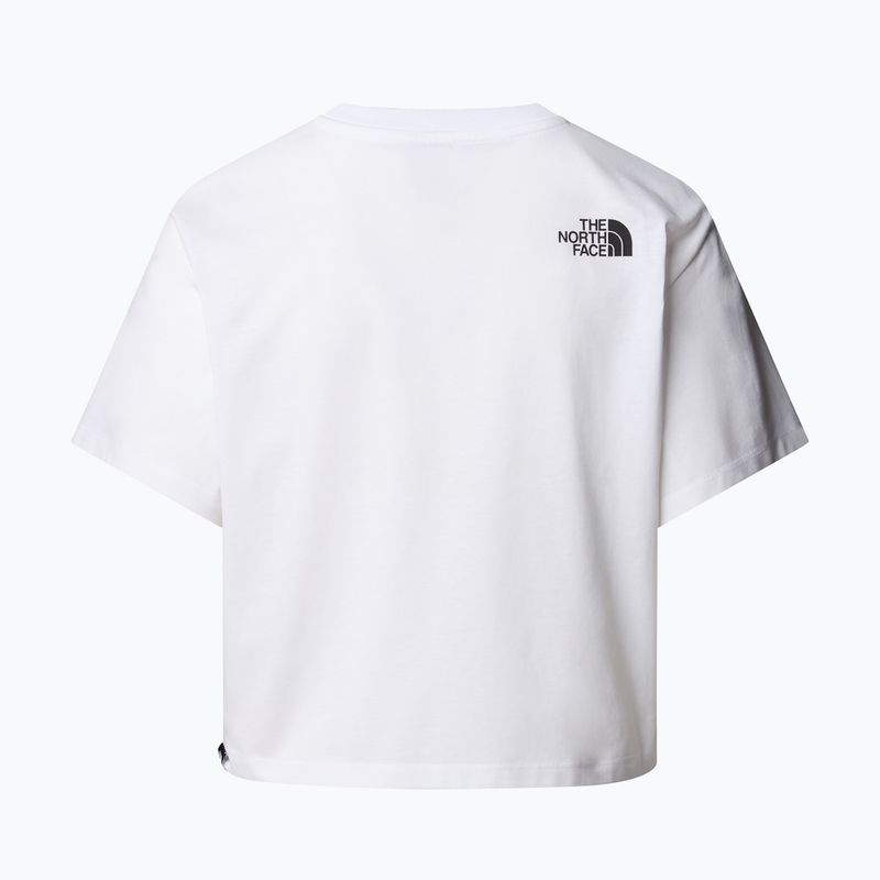 Dámske tričko The North Face Easy Relaxed Cropped white 5