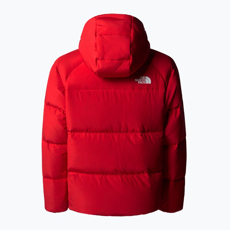 Detská páperová bunda The North Face North Down Hooded red 6