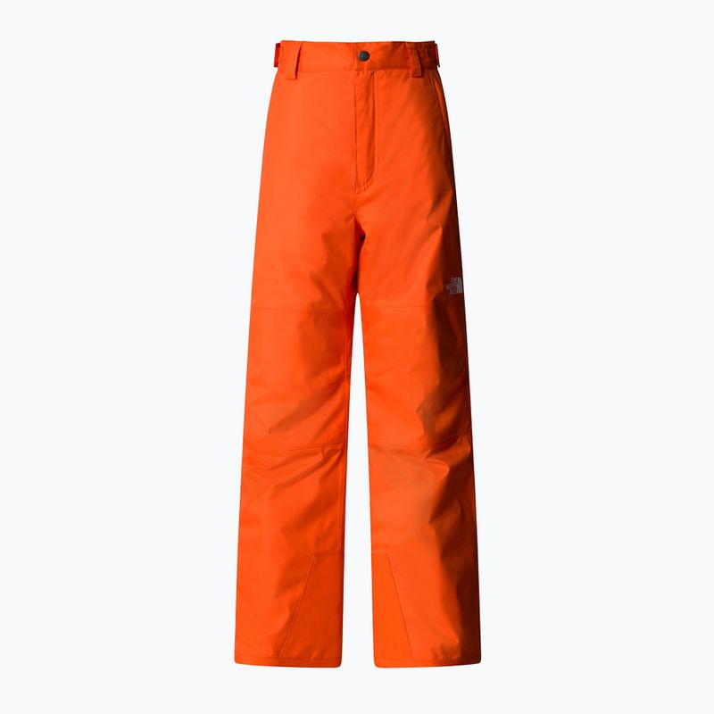 Detské lyžiarske nohavice The North Face Freedom Insulated orange 4