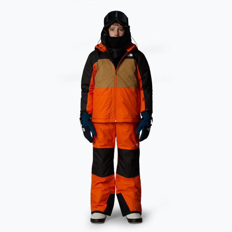 Detská lyžiarska bunda The North Face Freedom Insulated orange 2