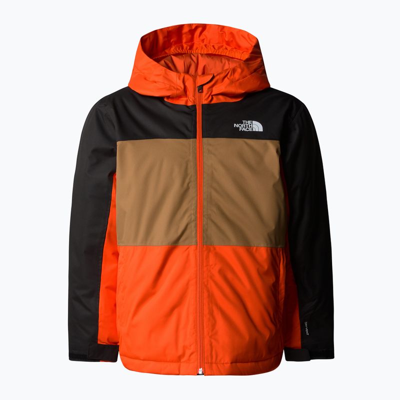 Detská lyžiarska bunda The North Face Freedom Insulated orange 5