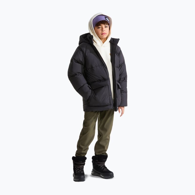 Detská páperová bunda The North Face Teen North Down Fleece Lined Short Parka tnf black 4