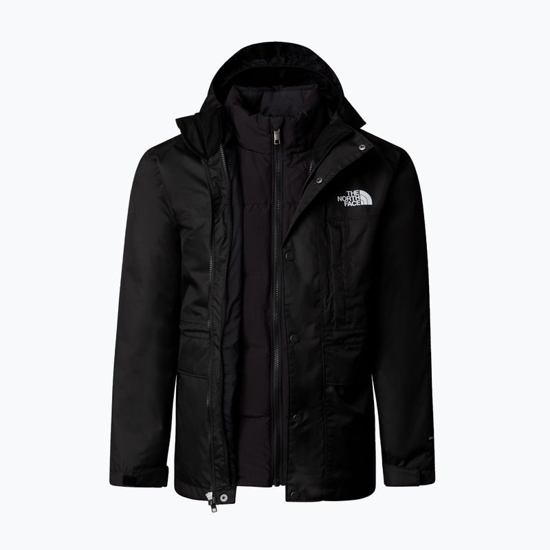 Bunda 3w1 detská The North Face North Down Triclimate black 7