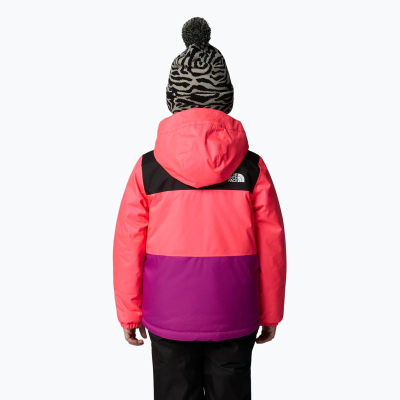 Detská lyžiarska bunda The North Face Kid Freedom Insulated radiant poppy 3