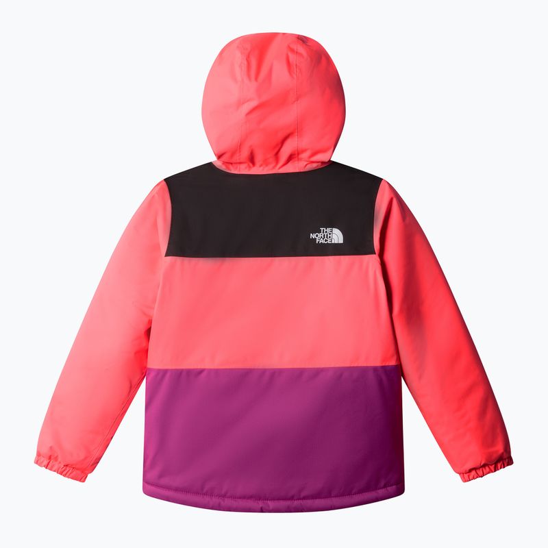 Detská lyžiarska bunda The North Face Kid Freedom Insulated radiant poppy 6