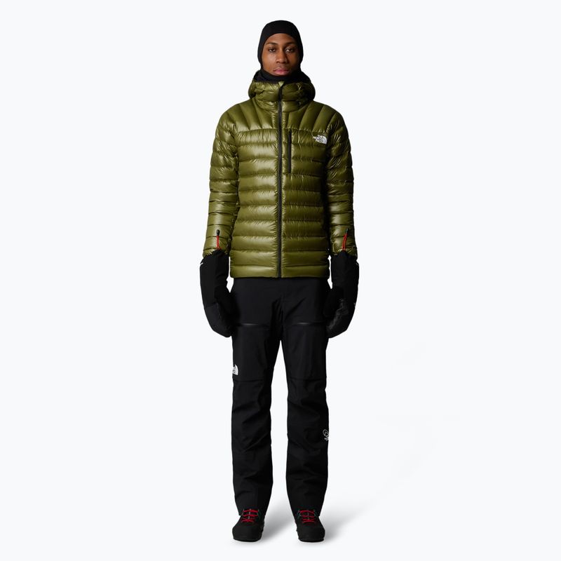 Pánska páperová bunda The North Face Summit Breithorn Hoodie forest olive 2