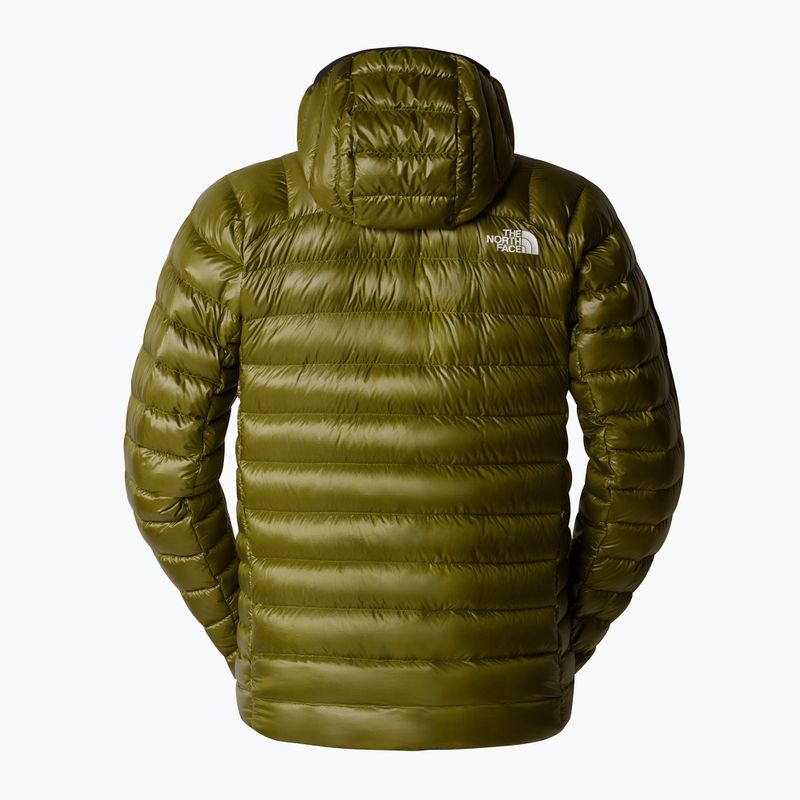 Pánska páperová bunda The North Face Summit Breithorn Hoodie forest olive 6