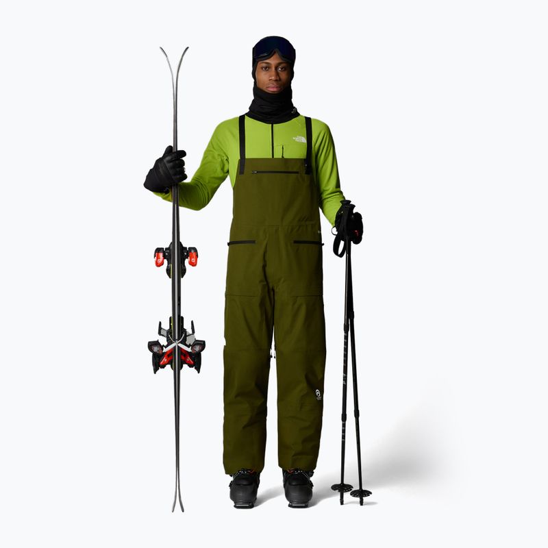 Pánske lyžiarske nohavice The North Face Verbier GTX Bib forest olive 3