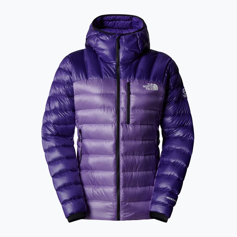 Dámska páperová bunda The North Face Summit Breithorn Hoodie peak purple/purple granite 5