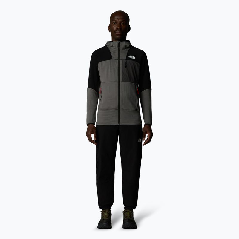 Pánska mikina  The North Face Stormgap Powergrid smoke pearl/ black 2