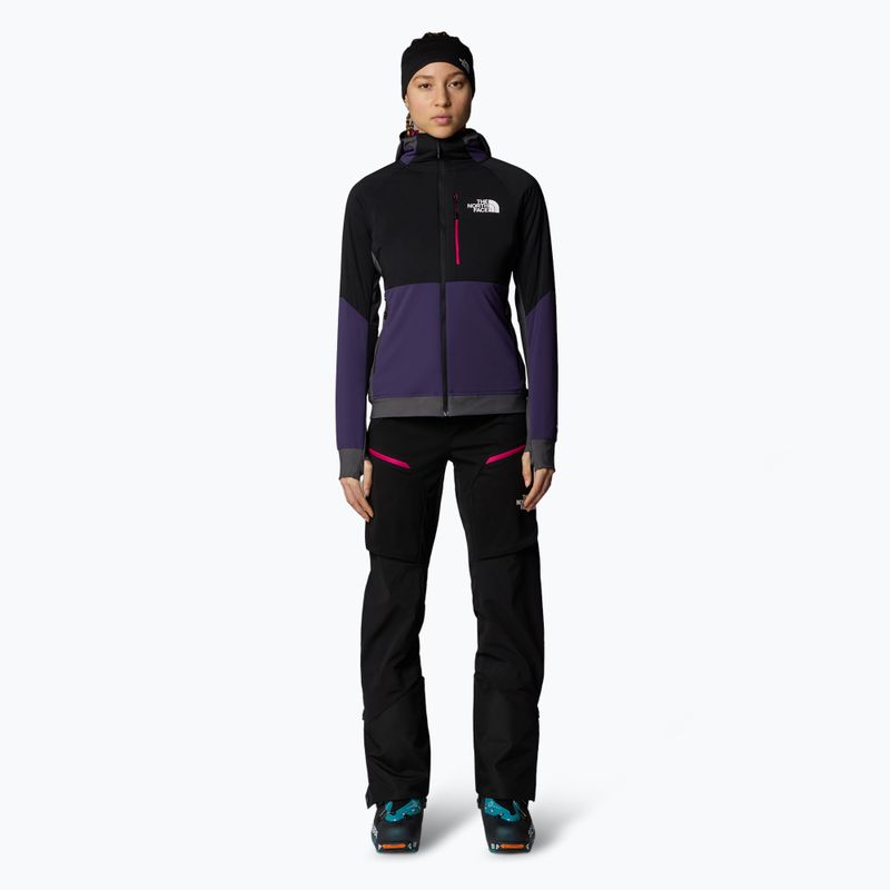 Dámska bunda The North Face Binntal Hybrid Ventrix Hoodie eternal purple/black 2